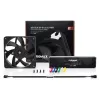 מאוורר למארז Noctua NF-A12x15 PWM chromax.black.swap 120mm צבע שחור