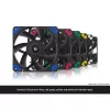 מאוורר למארז Noctua NF-A12x15 PWM chromax.black.swap 120mm צבע שחור