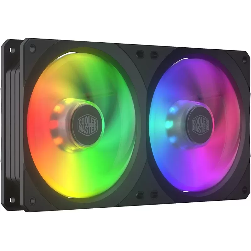 מאוורר למארז Cooler Master MASTERFAN SF240R ARGB 240mm צבע שחור מאוורר למארז Cooler Master MASTERFAN SF240R ARGB 240mm צבע שחור