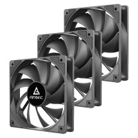 Case Fan Antec p12 pwm 120mm Case Fan 4 Pin 3 PACK Color:black
