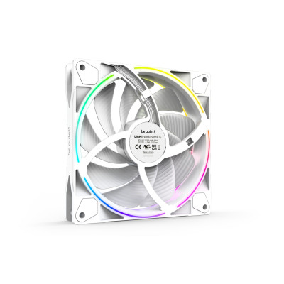Case Fan be quiet! LIGHT WINGS WHITE 140mm PWM high-speed Triple-Pack Case Fan be quiet! LIGHT WINGS WHITE 140mm PWM high-speed Triple-Pack