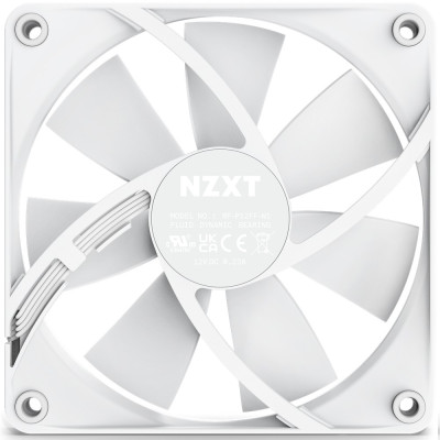מאוורר למארז NZXT F120P 120mm Static Pressure לבן מאוורר למארז NZXT F120P 120mm Static Pressure לבן