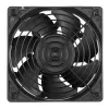 מאוורר למארז SilverStone FHS 120x38mm PWM 1K~4K RPM Industrial 120mm צבע שחור