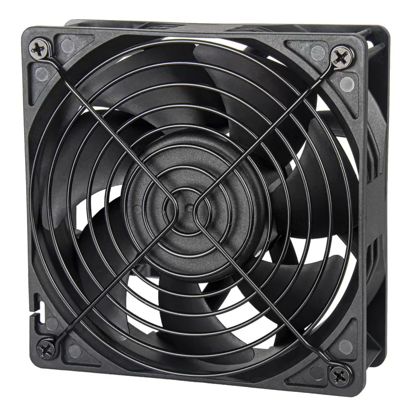 מאוורר למארז SilverStone FHS 120x38mm PWM 1K~4K RPM Industrial 120mm צבע שחור