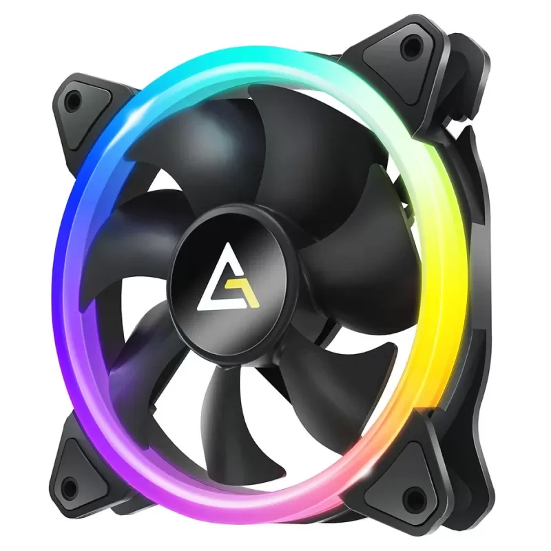 מאוורר למארז Antec Neon 120 ARGB PWM Fan 120mm צבע שחור