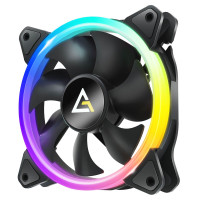 Вентилятор для Корпуса Antec Neon 120 ARGB PWM Fan 120mm Цвет:черный