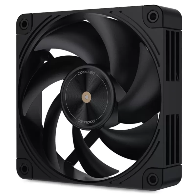 מאוורר למארז Coolleo N28-B15 120mm PWM 2600RPM שחור Fan
