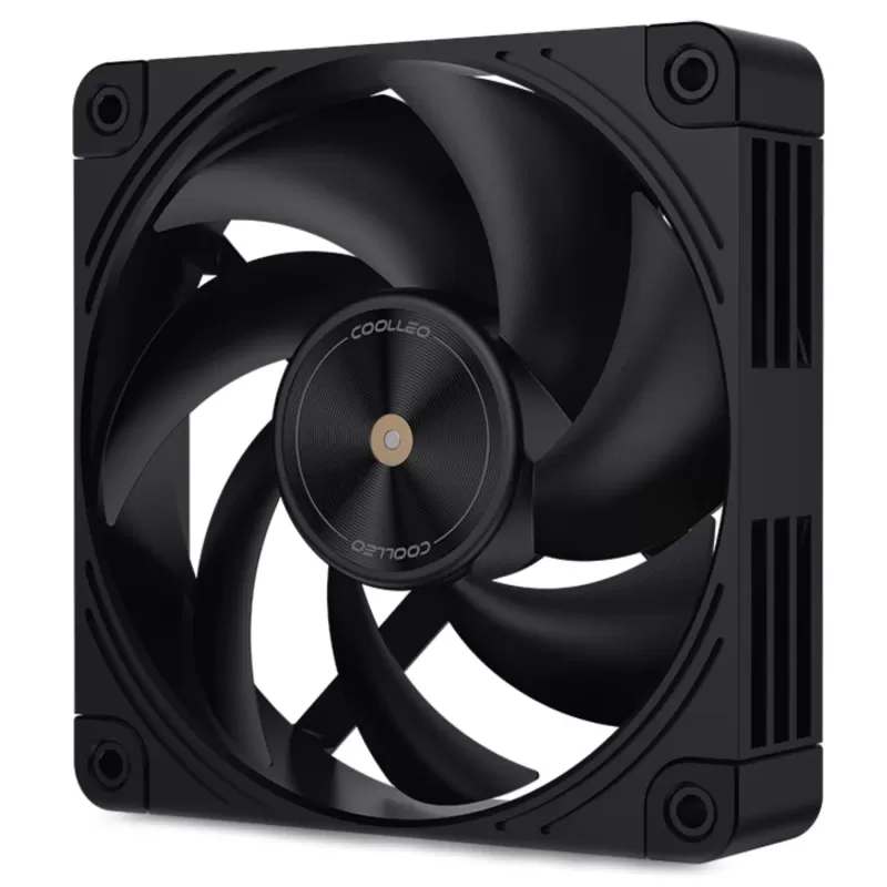 מאוורר למארז Coolleo N28-B15 120mm PWM 2600RPM שחור Fan