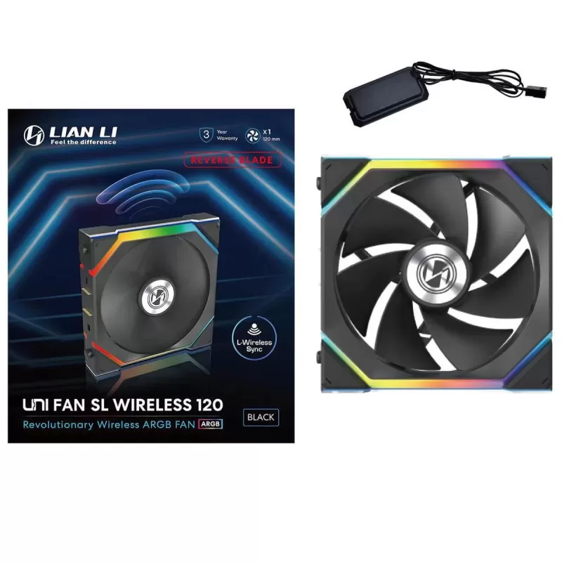 Вентилятор для Корпуса LIAN-LI UNI SL Wireless 120mm Reverse black