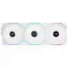 Case Fan LIAN-LI TL120 UNI Wireless LCD 120mm white 3xFans