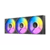 Case Fan Antec Connect C120 Reverse ARGB 3PK black 120mm