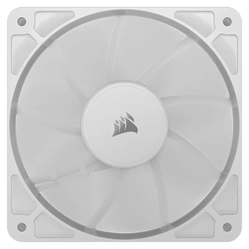 מאוורר למארז Corsair RS120 120mm לבן מאוורר למארז Corsair RS120 120mm לבן