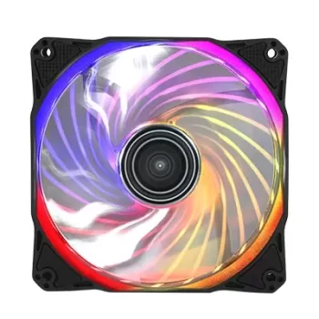 מאוורר למארז Antec RAINBOW 120 120mm צבע שחור