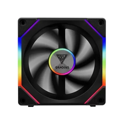 מאוורר למארז Gamdias AEOLUS P2-1201 שחור 120mm