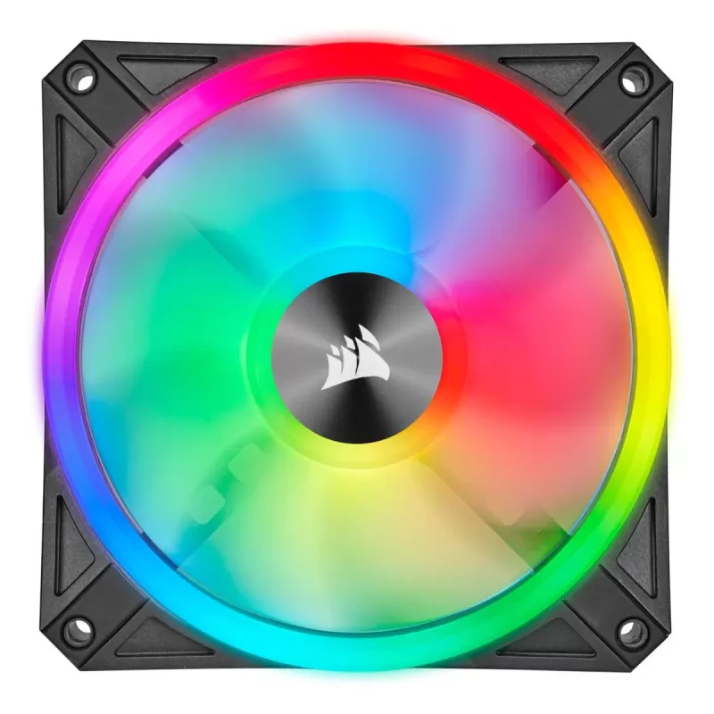 ערכת 2 מאווררים Corsair iCUE QL140 RGB Lighting Node CORE 140mm
