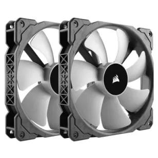 Набор из 2 Вентиляторов Corsair ML140 140mm PWM Premium Magnetic Levitation Fan - Twin Pack Цвет:чёрный, белый