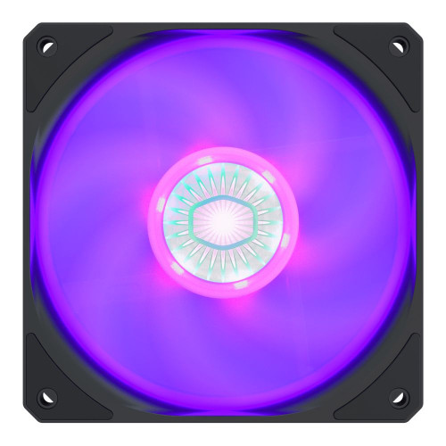 מאוורר למארז Cooler Master SICKLEFLOW 120 RGB 120mm צבע שחור