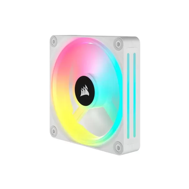 Case Fan Corsair iCUE LINK QX120 RGB 120mm PWM PC Fans Starter Kit with iCUE LINK System Hub white Case Fan Corsair iCUE LINK QX120 RGB 120mm PWM PC Fans Starter Kit with iCUE LINK System Hub white