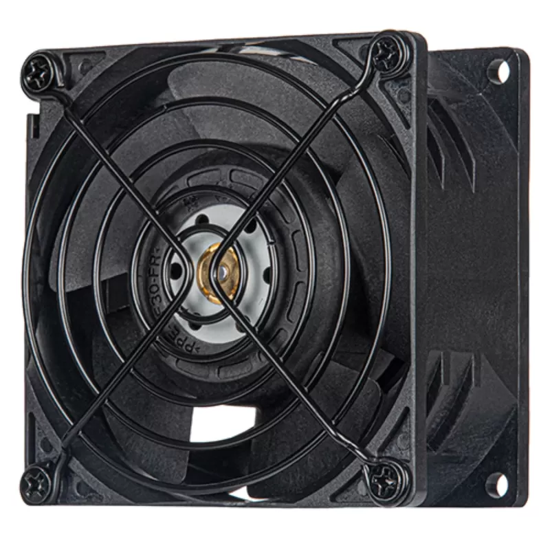 מאוורר למארז SilverStone FHS 80x38mm PWM 2K~10K RPM Industrial 80mm צבע שחור