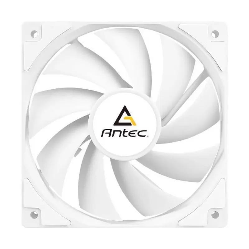 מאוורר למארז Antec 120mm לבן RGB Case Fan Molex OEM, ללא אריזה