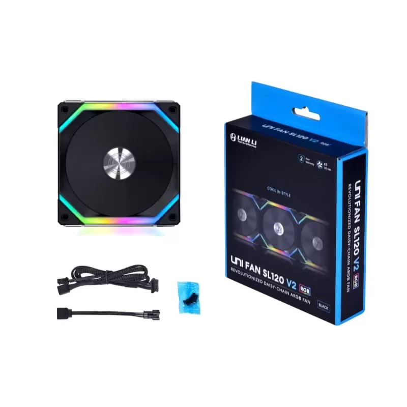 Case Fan LIAN-LI 120mm SL120V2-1B UNI black Case Fan LIAN-LI 120mm SL120V2-1B UNI black