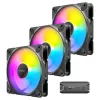 Fan set for computer case Antec TQ Tranquil 120mm ARGB PWM x3 Fans Fan set for computer case Antec TQ Tranquil 120mm ARGB PWM x3 Fans