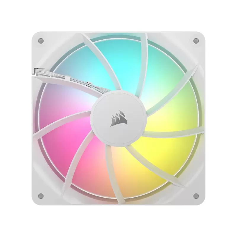 מאוורר למארז Corsair RS140 ARGB 140mm PWM Fans לבן - Dual Pack מאוורר למארז Corsair RS140 ARGB 140mm PWM Fans לבן - Dual Pack