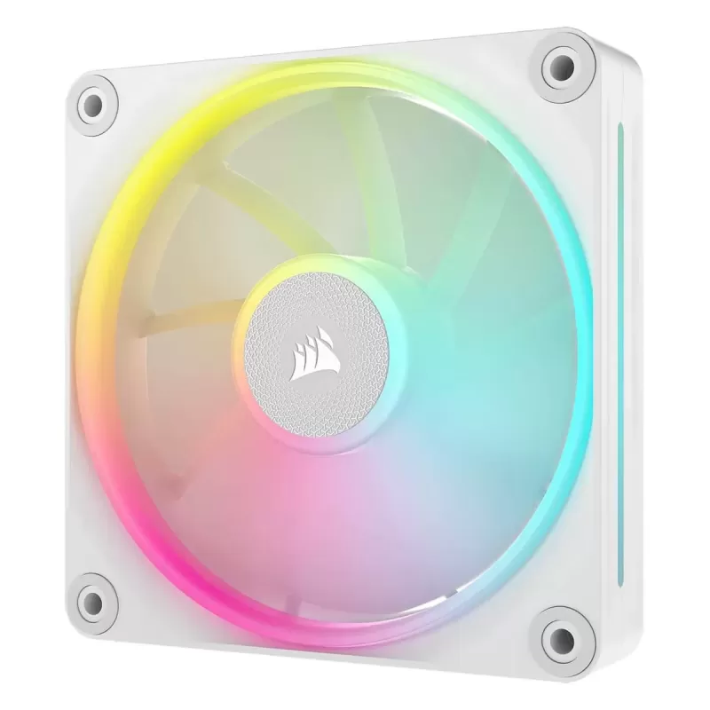 מאוורר למארז Corsair iCUE LINK LX120 RGB PWM 120mm לבן Fan Expansion