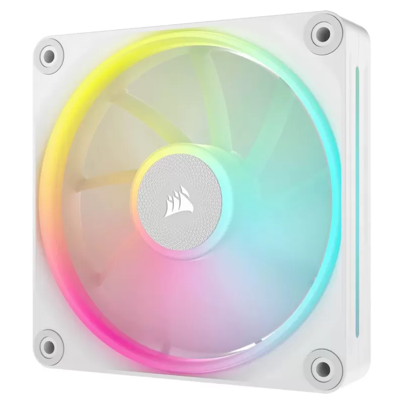 מאוורר למארז Corsair iCUE LINK LX120 RGB PWM 120mm לבן Fan Expansion