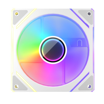 מאוורר למארז 1St Player FC 120mm ARGB PWM Fan לבן מאוורר למארז 1St Player FC 120mm ARGB PWM Fan לבן