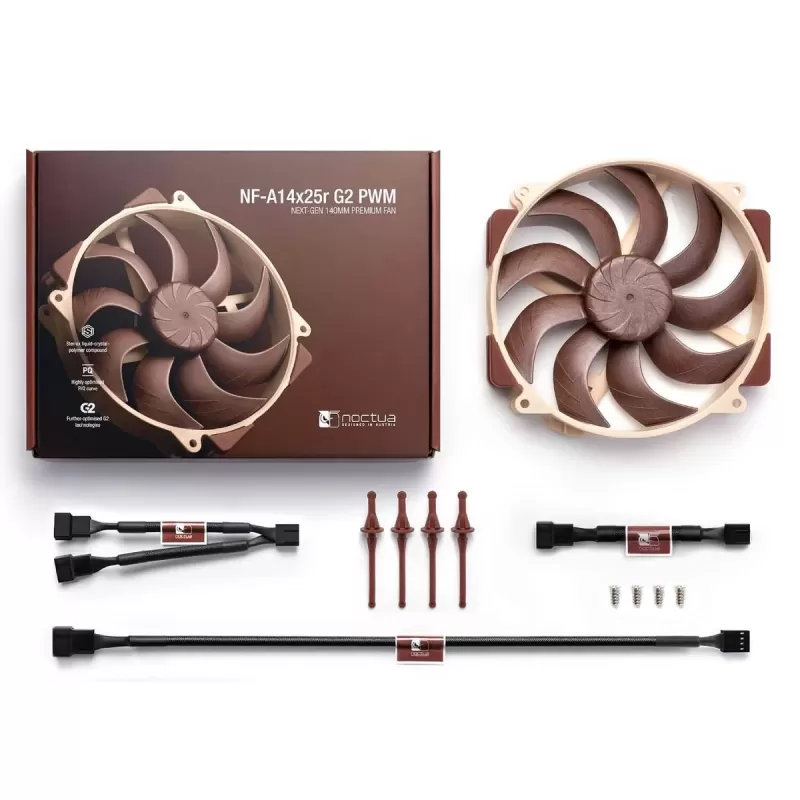 Case Fan Noctua NF-A14X25r G2 PWM 140mm Fan Case Fan Noctua NF-A14X25r G2 PWM 140mm Fan