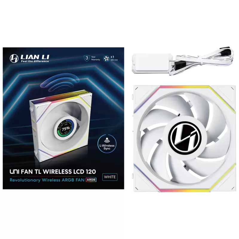 Вентилятор для Корпуса LIAN-LI UNI FAN TL Wireless white 120mm
