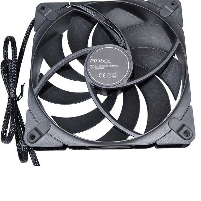 Case Fan Antec 140mm Case Fan 3-pin Connector F14 Series Color:black..