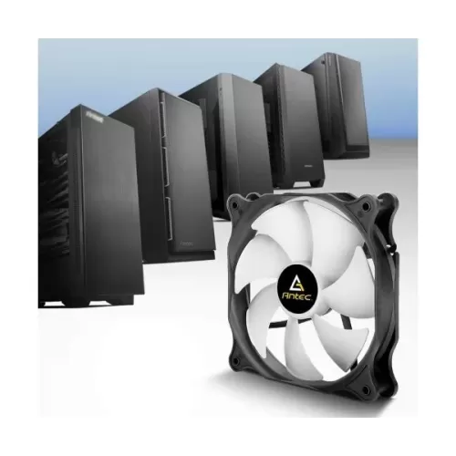 מאוורר למארז Antec 140mm Case Fan 3-pin Connector F14 Series צבע שחור מאוורר למארז Antec 140mm Case Fan 3-pin Connector F14 Series צבע שחור