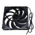 Case Fan Antec 140mm Case Fan 3-pin Connector F14 Series Color:black.. Case Fan Antec 140mm Case Fan 3-pin Connector F14 Series Color:black..