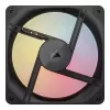 Fan set Corsair iCUE LINK LX120-R RGB 120mm PWM Reverse 3x Color:black