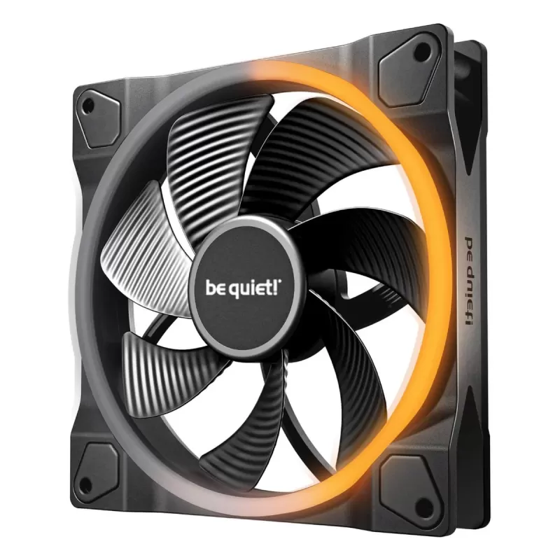 מאוורר למארז be quiet! Light Wings 140mm PWM Reverse צבע שחור מאוורר למארז be quiet! Light Wings 140mm PWM Reverse צבע שחור