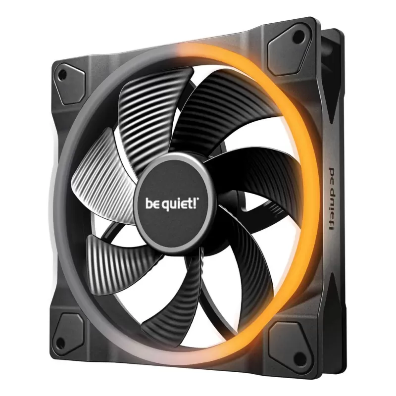מאוורר למארז be quiet! Light Wings 140mm PWM Reverse צבע שחור מאוורר למארז be quiet! Light Wings 140mm PWM Reverse צבע שחור