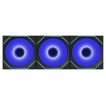 סט מאווררים LIAN-LI 120mm UNI FAN SL-INF FLEX 3-Pack שחור