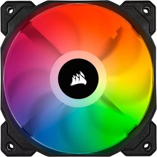 מאוורר למארז Corsair iCUE SP120 RGB PRO Performance 120mm צבע שחור, לבן מאוורר למארז Corsair iCUE SP120 RGB PRO Performance 120mm צבע שחור, לבן