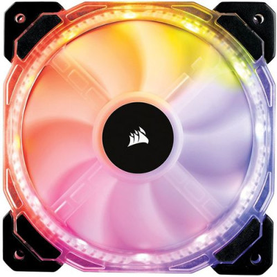 Kit of 3 Fans with Controller Corsair HD120 RGB LED High Performance 120mm Kit of 3 Fans with Controller Corsair HD120 RGB LED High Performance 120mm