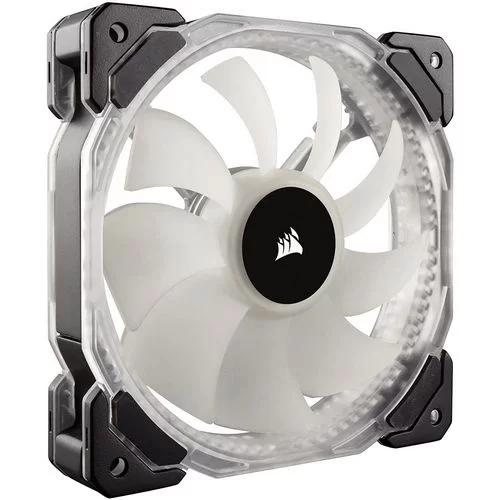 Kit of 3 Fans with Controller Corsair HD120 RGB LED High Performance 120mm Kit of 3 Fans with Controller Corsair HD120 RGB LED High Performance 120mm