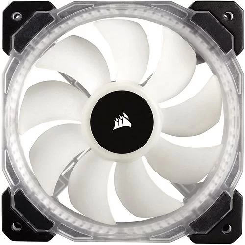 Kit of 3 Fans with Controller Corsair HD120 RGB LED High Performance 120mm Kit of 3 Fans with Controller Corsair HD120 RGB LED High Performance 120mm