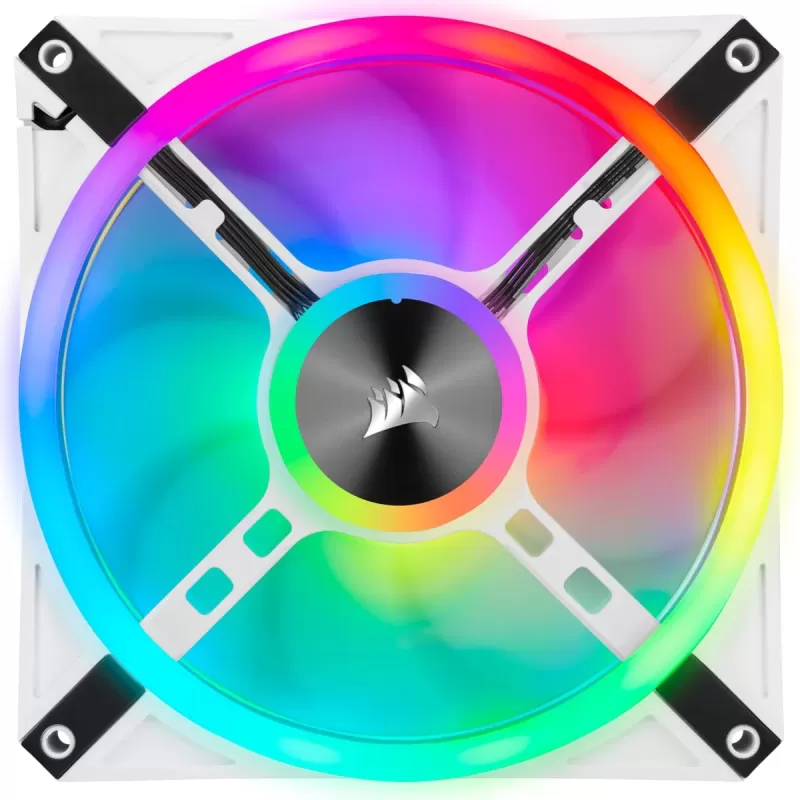 Case Fan Corsair iCUE QL140 RGB 140mm Color:white Case Fan Corsair iCUE QL140 RGB 140mm Color:white