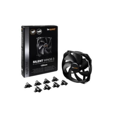 Вентилятор для Корпуса be quiet! SILENT WINGS 3 черный 120mm Вентилятор для Корпуса be quiet! SILENT WINGS 3 черный 120mm