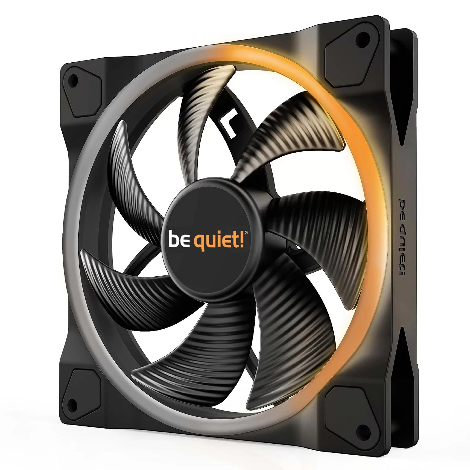 Вентилятор для Корпуса be quiet! LIGHT WINGS 140mm PWM high-speed Цвет:чёрный