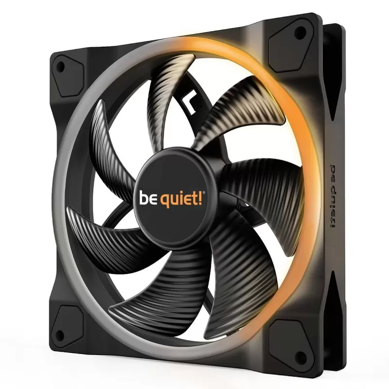 מאוורר למארז be quiet! LIGHT WINGS 140mm PWM high-speed צבע שחור מאוורר למארז be quiet! LIGHT WINGS 140mm PWM high-speed צבע שחור