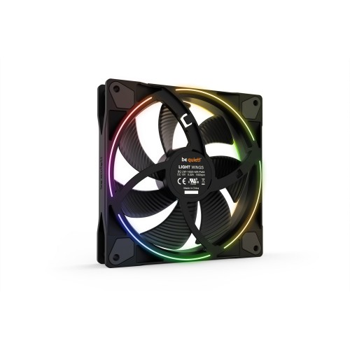 Case Fan be quiet! LIGHT WINGS 140mm PWM high-speed Color:black