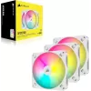 Case Fan Corsair iCUE AR120 Digital RGB 120mm PWM Fan, Triple Pack white