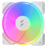 מאוורר למארז Fractal Design Prisma AL-14 ARGB PWM לבן 140mm
